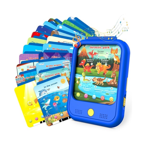 Qiaojoy Kids Learning Tablet Educational Learning Pad for Toddlers 2-5