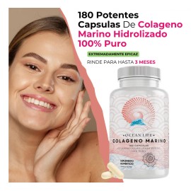 Colágeno Marino Ocean Life en Cápsulas para Piel y Articulaciones
