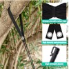 33 Pcs Tree Stake Kits, 16pcs 9.4 inch Black Tree