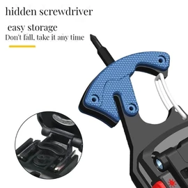 Mini Keychain Light, Multifunctional Lighting, Outdoor Camping COB Work Light (Blue)