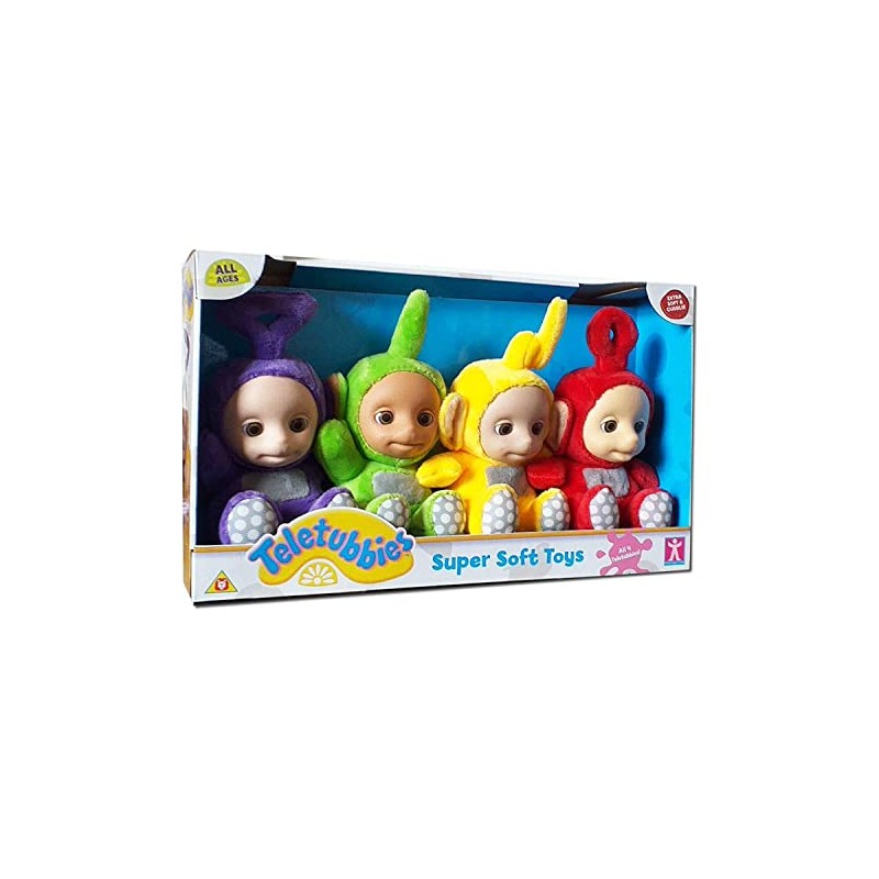 Teletubbies Collectable Super Soft Plush Toys Full Set