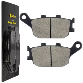 Caltric Rear Brake Pads for Yamaha FZ6R FZ8 FZ07 FZ09 FZ10 2009-2014 2015 2016 2017