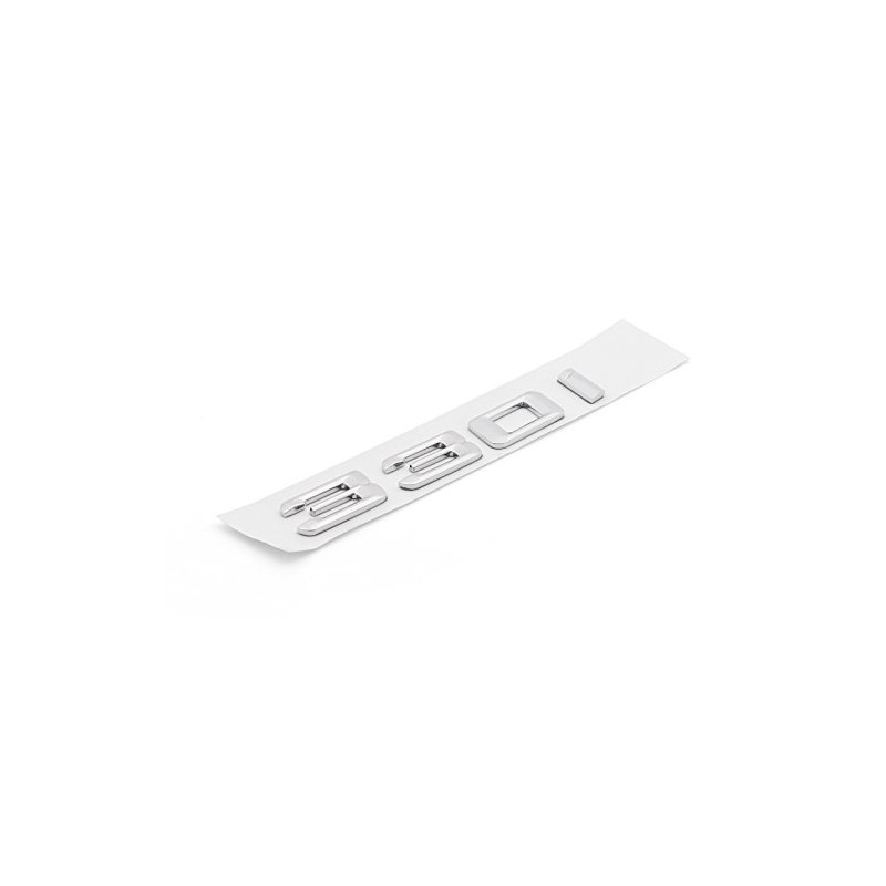 Bruce & Shark Car Rear Emblem Metal 330I Suitable for