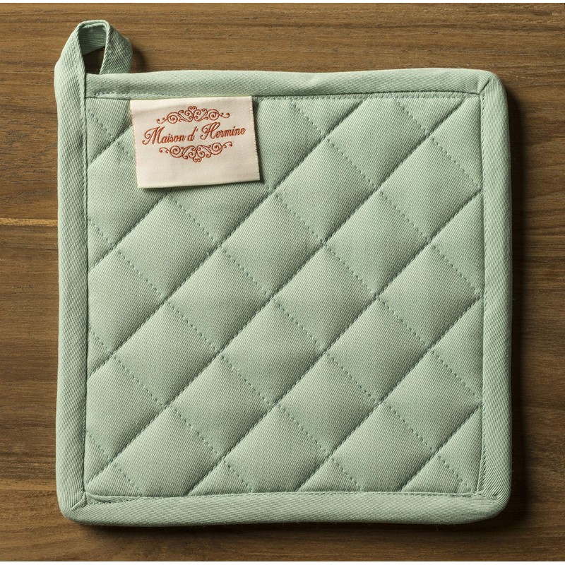 Maison d' Hermine Spring/Summer Set with Oven Gloves and Pot