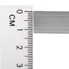 wamovo 10 Metres Sealing Strip, 12 mm, Silver Plastic Piping