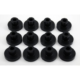 Isolate It: Sorbothane Vibration Isolation Bushing 70 Duro (.25" ID - 1" OD - .6" Deep) - 12 Pack