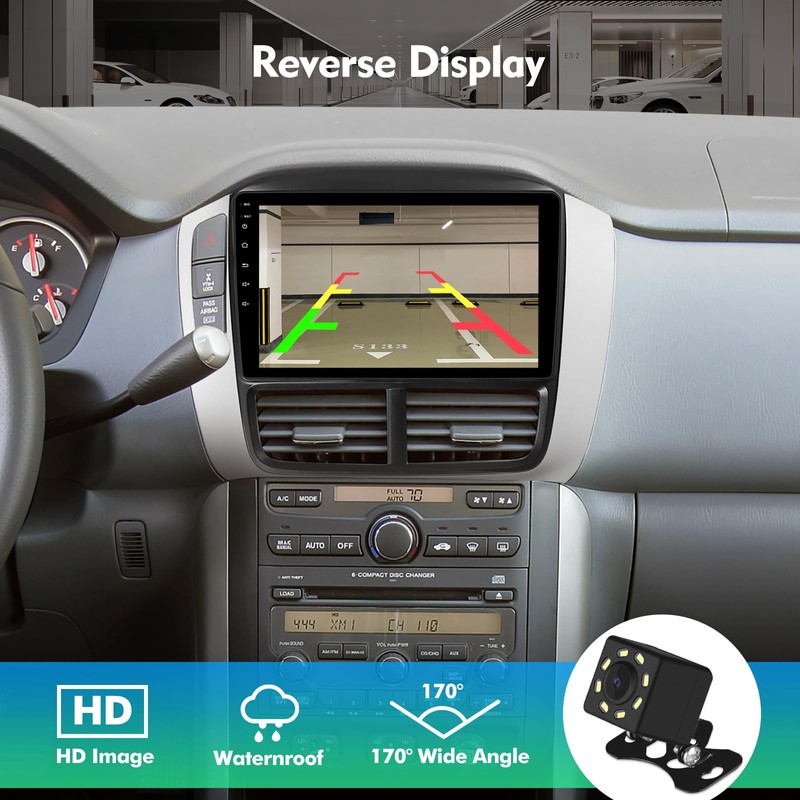 10.1 Inch IPS Touchscreen Android 13 Car Stereo for Honda