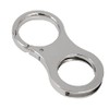 Coin Clip Key Ring Trolley Token Metal Holder Keyring For