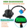 BOSHCHEN（Upgraded ）EAU65058502 EAU64843805 RFD3410A102A EAU65058501 Refrigerator Condenser Fan Motor Fit