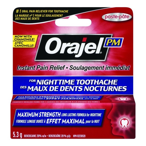 Orajel PM - NIGHTTIME TOOTH PAIN RELIEF, 5.3G