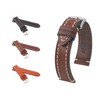 HIRSCH Liberty Men's Saddle Leather Watch Strap 22 mm, Strap.