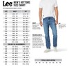 Lee Men's Relaxed Fit Straight Leg Jean, Medium Stone, 38W