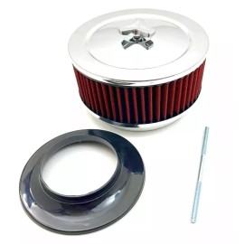 SPP 2 Barrel Carburetor Air Cleaner Set 2BBL 2-BBL 3-1/16" & 5-1/8" Neck Diameter RD