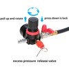 DPTOOL Turbo System Leakage Tester Turbocharger Air Pressure Guage Cooling