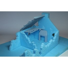 12-Pack Styrofoam XPS Foam Board 30cmx3.5cmx3cm Hobby