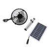 10W Solar Panel Exhaust Fan Monocrystalline Silicon Solar Powered Ventilator
