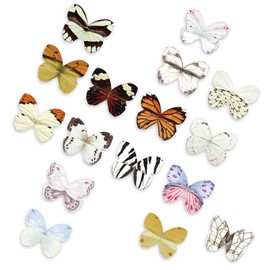 16 Pieces Magnetic Butterfly Bookmarks, Magnetic Book Page Markers, Magnetic Bookmark Set, Butterfly Idea Page Markers Accessories for Office Study