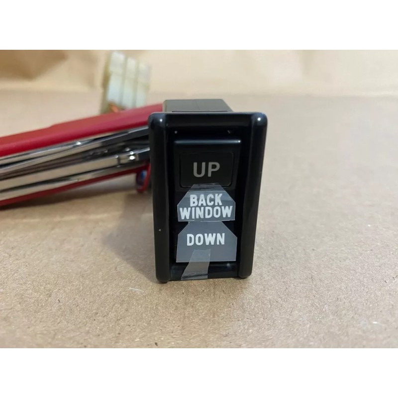 Toyota AE86 Parking Light Switch Decal (Horizontal Button)