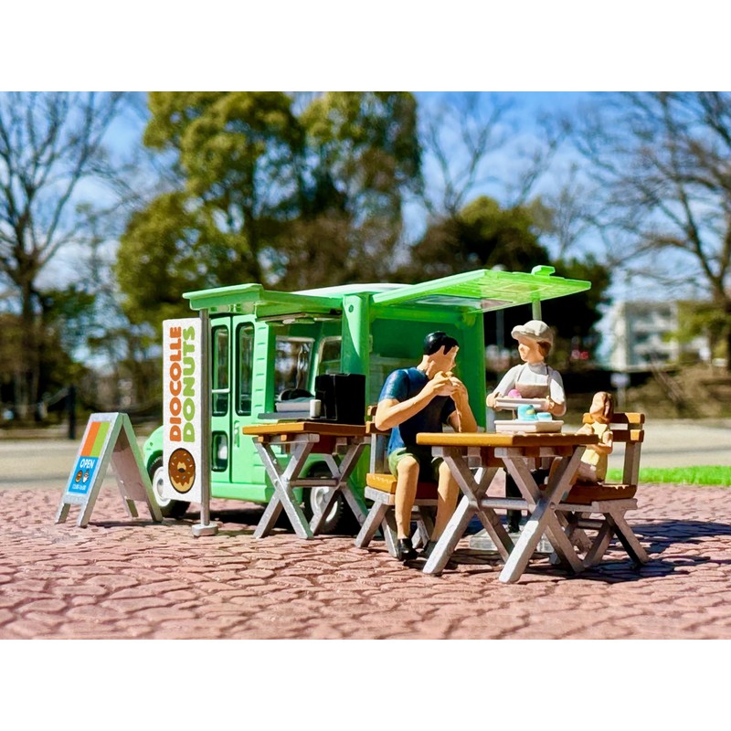 Geocore 64# Car Snap 24a Donut Shop ABS Plastic PVC