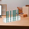 HESHUYU Acrylic Pen Display Holder 24-Slots 12mm Pen Display Stand