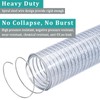 ZY-hosetube Suction Hose 1/2 inch id -10ft Clear Wire Reinforced