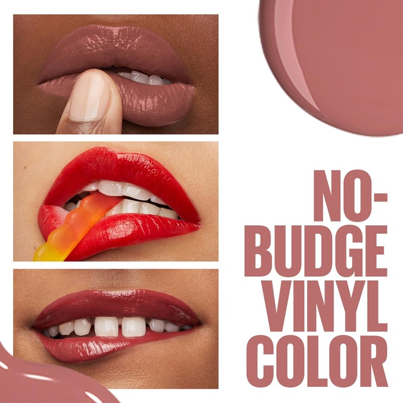 Maybelline New York Lip Colour, Smudge Free, Long-Lasting Up to