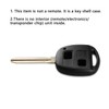 2 Button Car Remote Key Shell Replacement for To-yo-ta Avensis