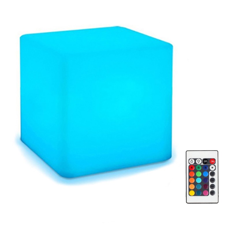 Cube Lights with Remote Control USB Charging Desk Lamp for