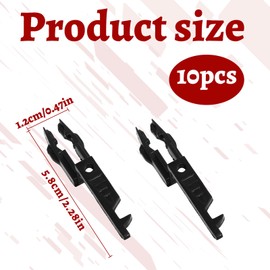 Fire Alarm Test Key, 10 Pcs Fire Alarm Key, Emergency Door Release Key Fire Call Point Key for All Versions of Call Points, Fire Alarm Call Point Test Keys for Fire Safety Checks