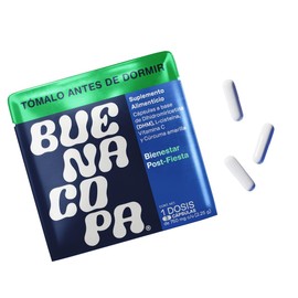 Suplemento Anti Cruda con DHM y L-Cisteína | 3 Cápsulas por Dosis | Paquete de 10 Dosis |Rutina de Bienestar Post-Fiesta