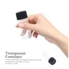 PACKOVE 12pcs Transparent Glass Bottles Small Vials for Travel Lightweight