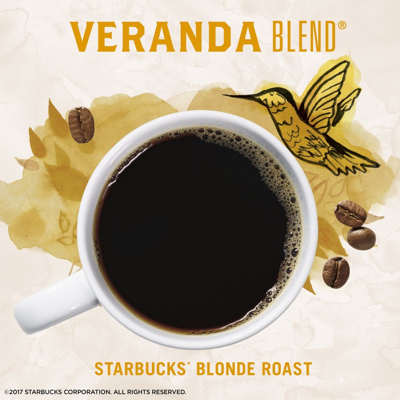 Starbucks VIA Instant Coffee Blonde Roast Packets — Veranda Blend