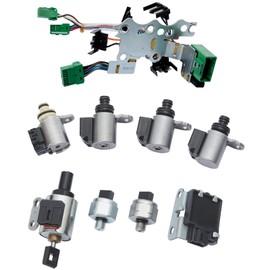 JF011E Transmission Valve Body Solenoid Kit Compatible with Nissa n Altima Rogue Sentra Dodg e Caliber