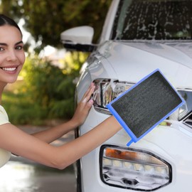 Clay Mitts for Car Detailing | Reusable Clay Glove | Professional Detailing Equipment, Portable Vehicle Tool for Daily Maintenance