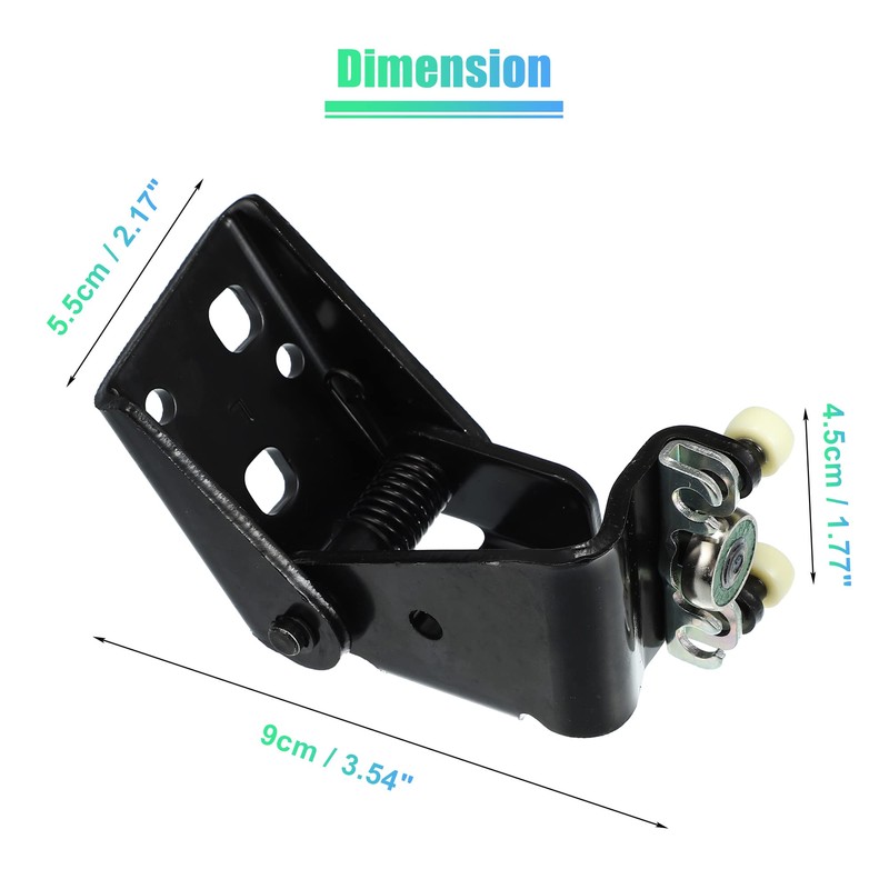 X AUTOHAUX Pair Left Right Side Power Sliding Door Roller