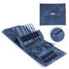 Lykke Interchangeable Tunisian Crochet Hooks Set in Indigo Pouch