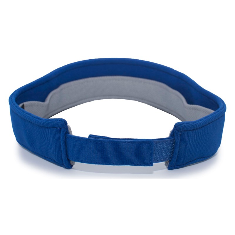 Pacific Headwear M2 Performance Hook-and-Loop Visor, Royal