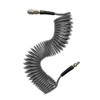 aunstarwei Air Compressor Hose Polyurethane(PU) Recoil Grey with 1/4" Europe