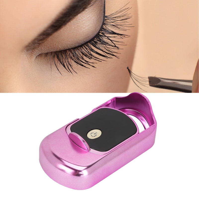 Heated Electric Eyelash Curler USB Charging Rechargeable Curly Lash Curler