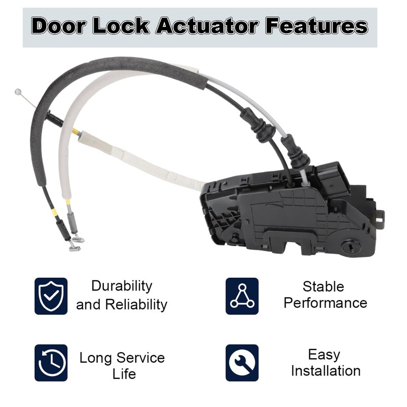 zayody Rear Left Driver Side Door Lock Latch Actuator Assembly