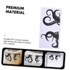 TOVINANNA 4sheets Octopus Wall Stickers Funny Toilet Decor for Bathroom