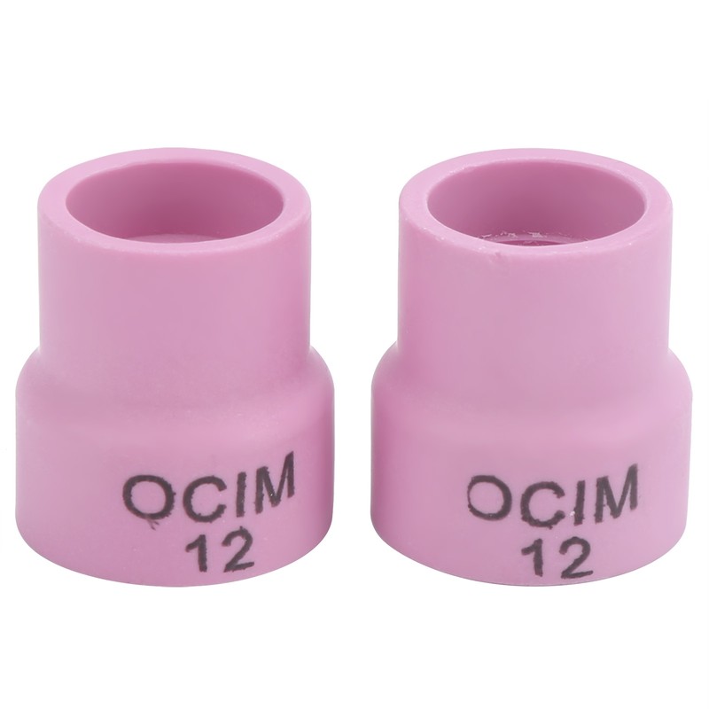 Ceramic Welding Cup Set Red 12# Replacement for Air Cooled