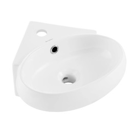 Swiss Madison Well Made Forever SM-WS328, Plasir Corner Wall Hung Sink