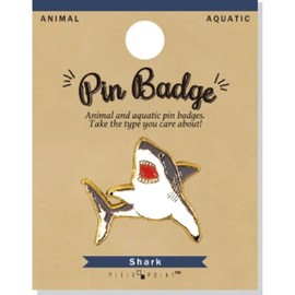 World Trading Co. Lapel Pin Badge Aquatic Pin Badge Shark 106867
