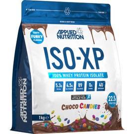 Applied Nutrition Applied Nutrition ISO XP Whey Isolate - Whey Protein Isolate Powder, ISO-XP Funky Yummy Flavours (1kg - 40 Servings) (Choco Candies)