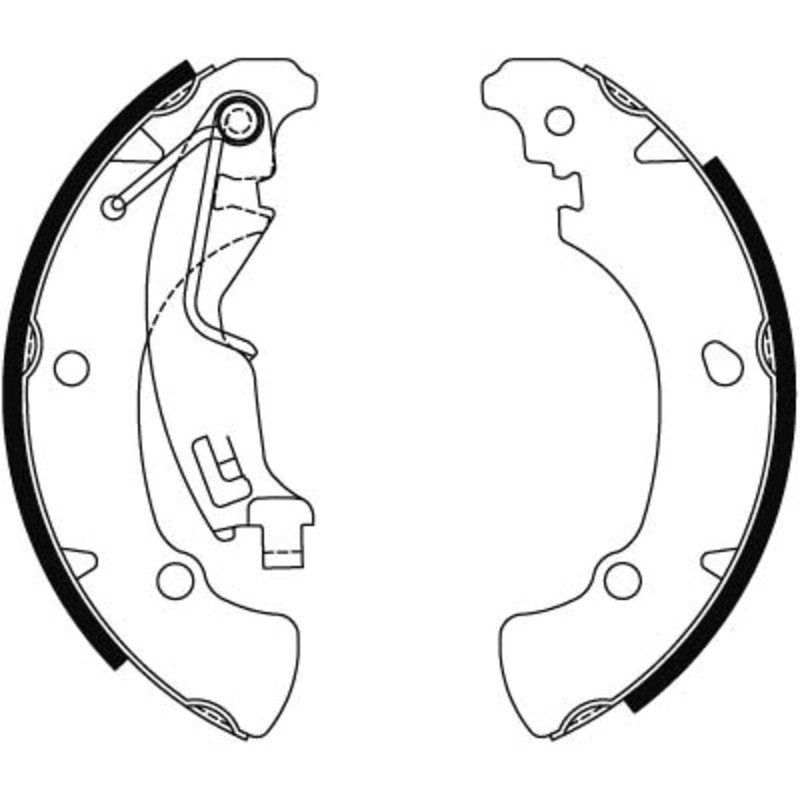 TRW GS8488 Brake Shoe Set