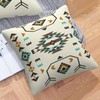 Native American Pattern Throw Pillow Covers Vintage Aztec Style Couch
