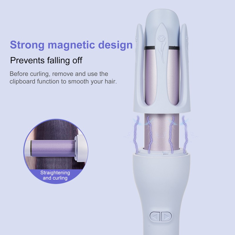 2 in 1 Flat Iron Hair Straightener Automatic Hair Curler