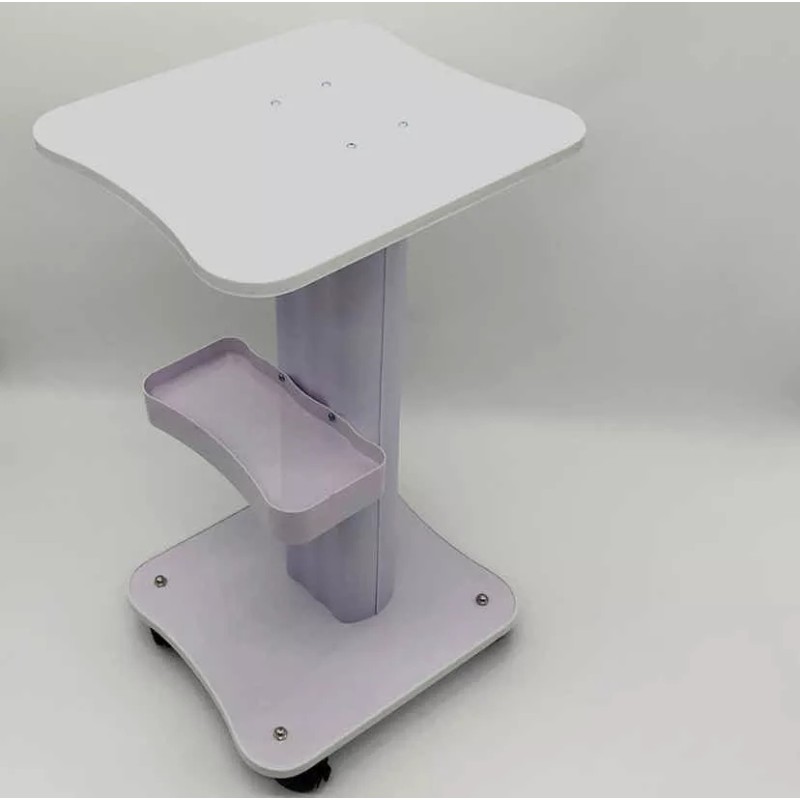 Alumex Mesa Con Ruedas De Apoyo Multiuso