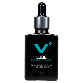 VOLT Lube Mens Beard Oil Skin Moisturizer & Hair Softener Men Grooming Natural Shine with Jojoba & Argan Oil, 1oz Bottle Outback Scent